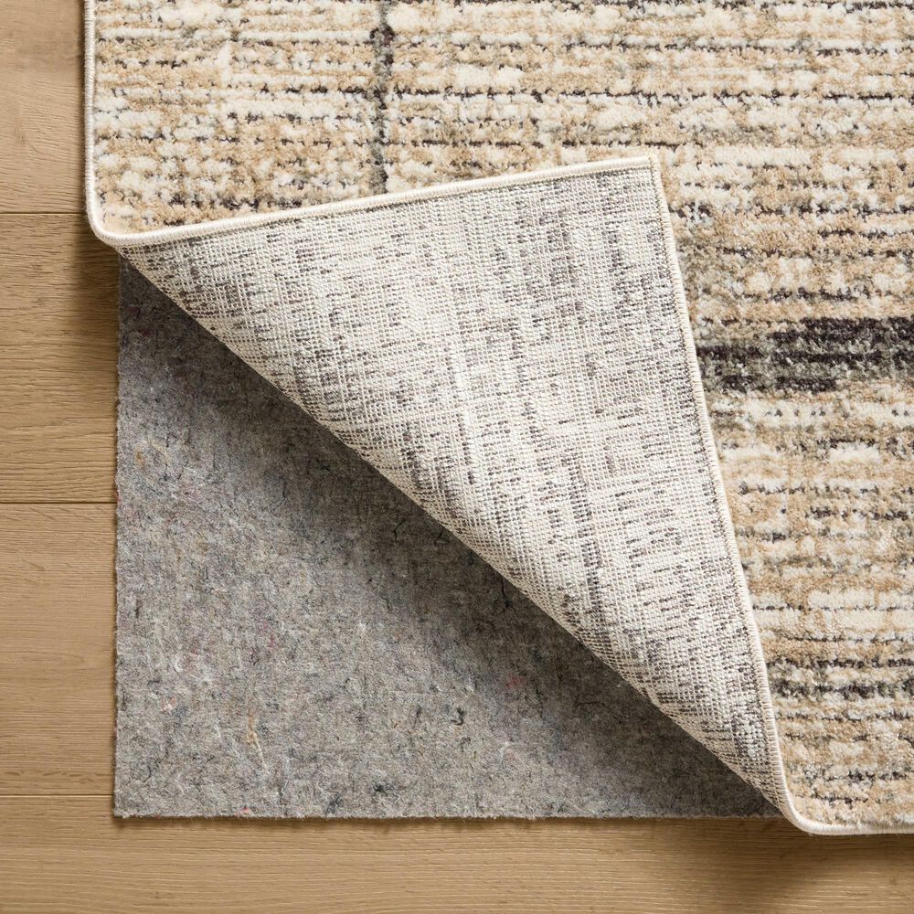 Loloi Bleecker Natural and Charcoal 4&#39; x 6&#39; Area Rug, , large