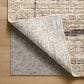 Loloi Bleecker Natural and Charcoal 4" x 6" Area Rug, , large