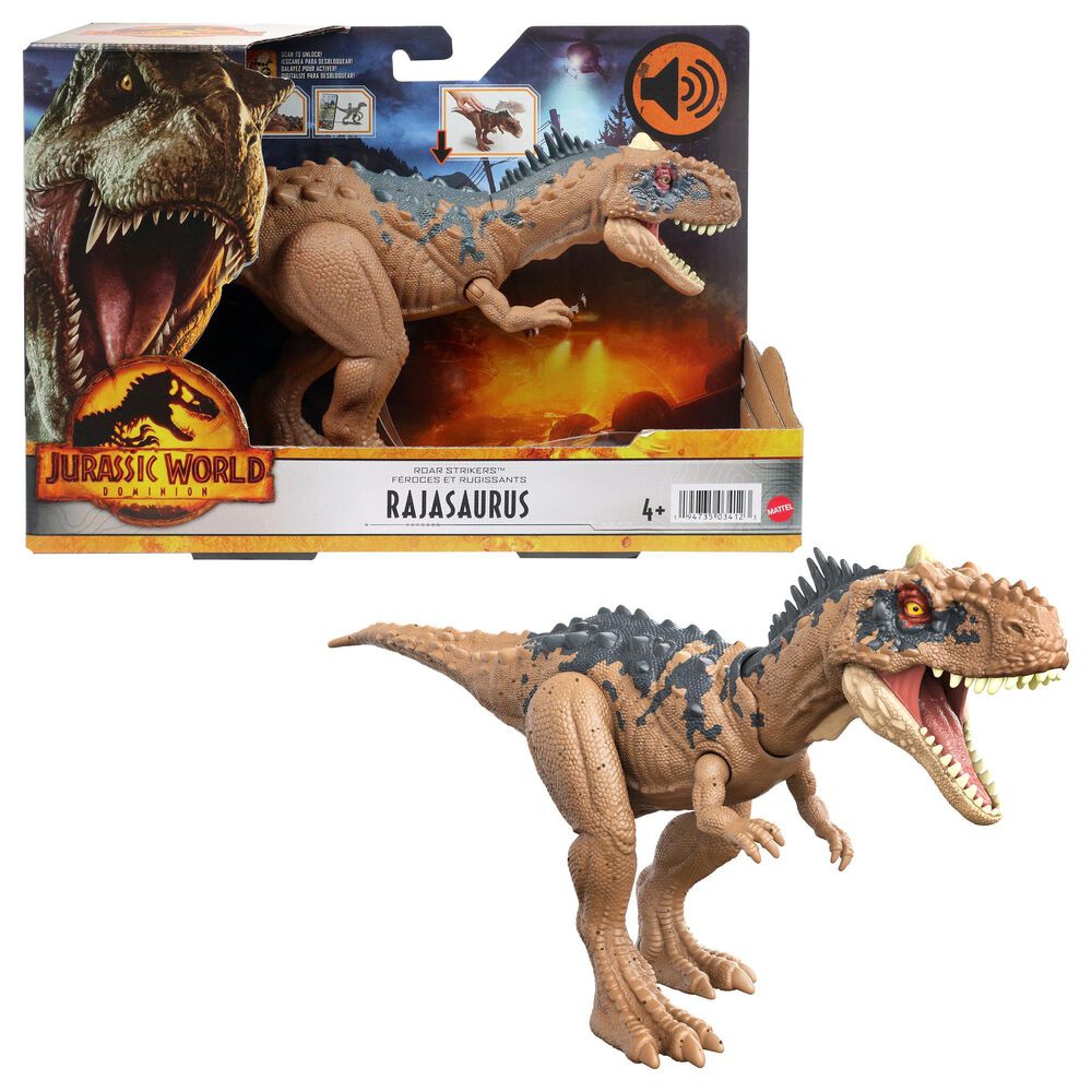 Jurassic World Roar Strikers Rajasaurus, , large