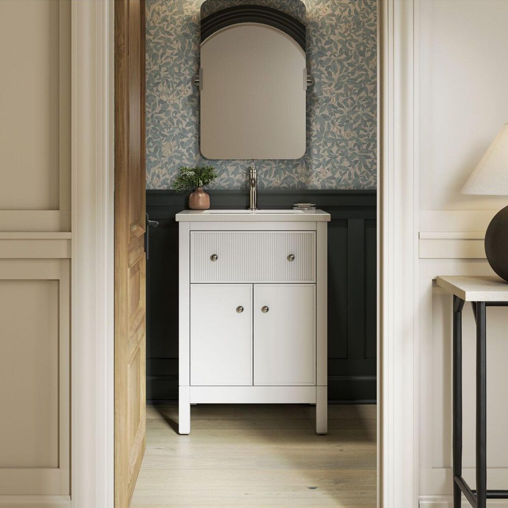 Kohler Castia 20" Rectangular Mirror in Vibrant Brushed Nickel, , large