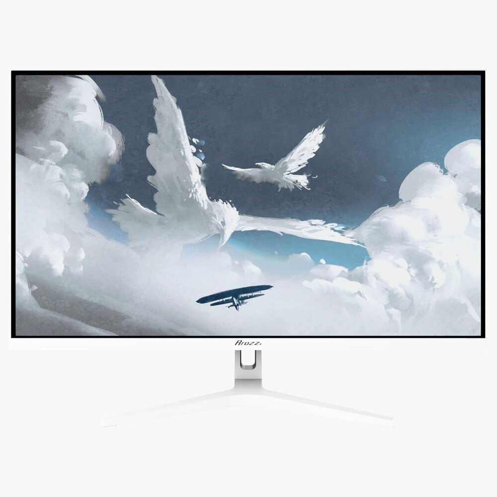 Arozzi Nova 32" IPS 180Hz Gaming Monitors in White, , large