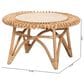 Baxton Studio Elani Coffee Table in Natural Brown and Light Brown, , large