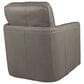 Italiano Furniture Turner Leather Swivel Glider in Stone, , large