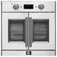Forno Gallico 30" Single Electric Wall Oven with French Door in Stainless Steel, , large