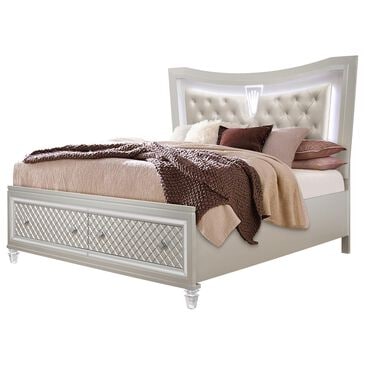 Global Furniture USA Paris King Bed in Champagne, , large