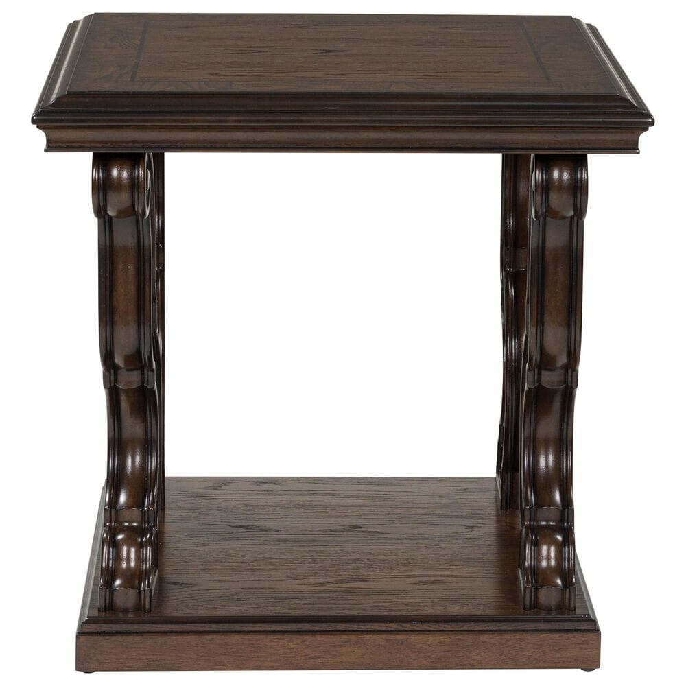 Ashley Maylee End Table in Dark Brown, , large