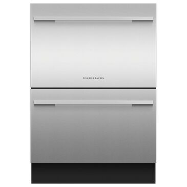 Fisher and Paykel 24" Panel Ready Tall Double Drawer Dishwasher, , large