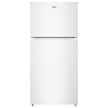 Whirlpool 19.3 Cu. Ft. Wide Top Freezer Refrigerator with Garage Ready in White, , large