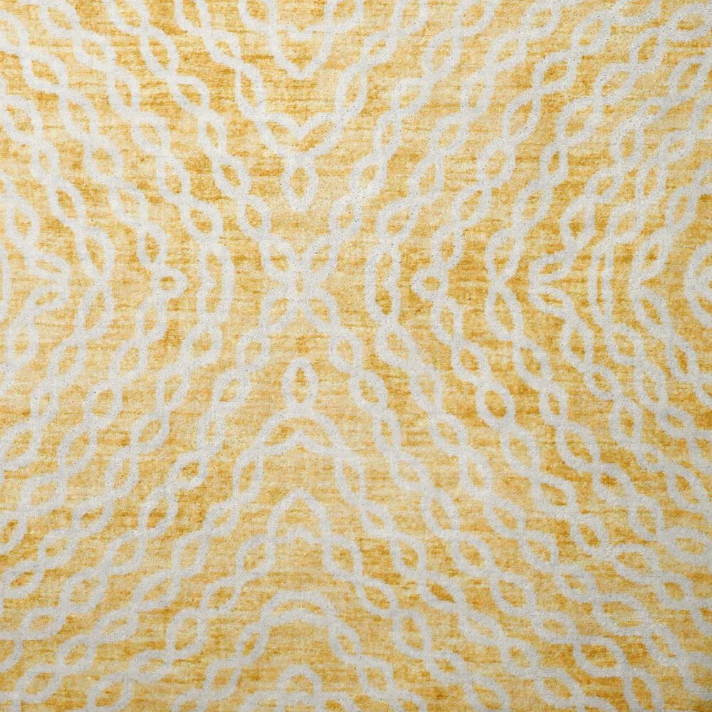 Dalyn Rug Company Brisbane Geometric 1&#39;8&quot; x 2&#39;6&quot; Gold Area Rug, , large