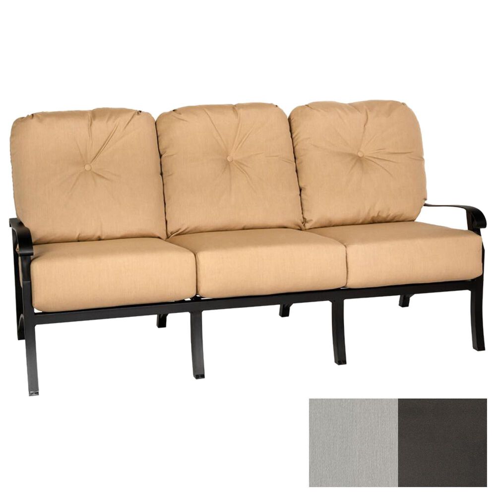 Woodard Cortland Stationary Sofa in Memo Hemp | Shop NFM