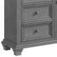 Oxford Baby Weston 4 Drawer 4 Shelf 1 Door Chifferobe in Dusk Gray, , large