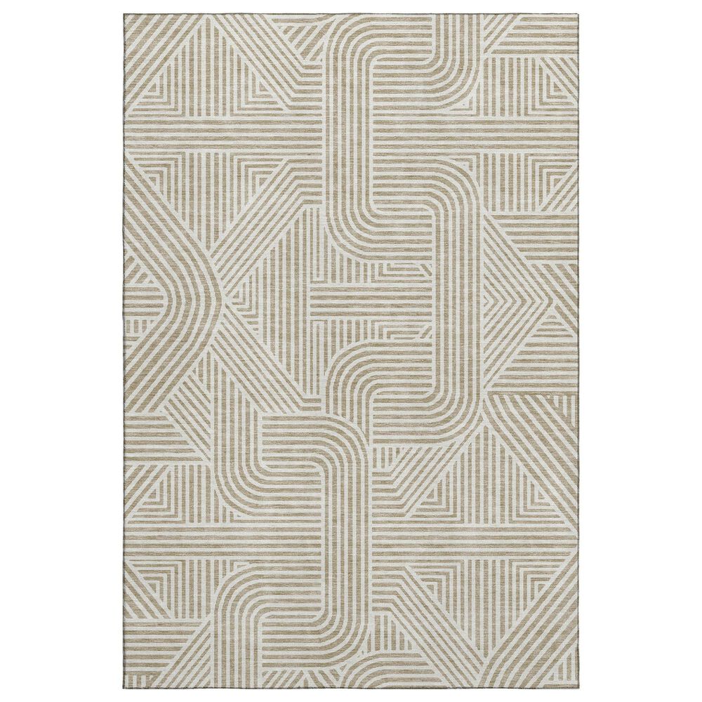 Dalyn Rug Company The Reserve TR14 Putty 10" x 14" Indoor/Outdoor Area Rug, , large
