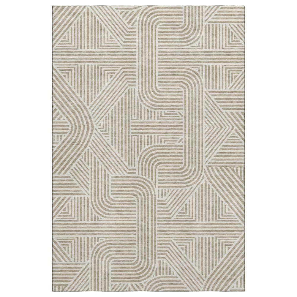 Dalyn Rug Company The Reserve TR14 Putty 10" x 14" Indoor/Outdoor Area Rug, , large