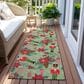 Dalyn Rug Company Wonderland WN30 2"3" x 7"6" Aloe Indoor/Outdoor Runner, , large