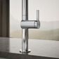 Kohler Components Semi-Professional Kitchen Sink Faucet in Polished Chrome, , large