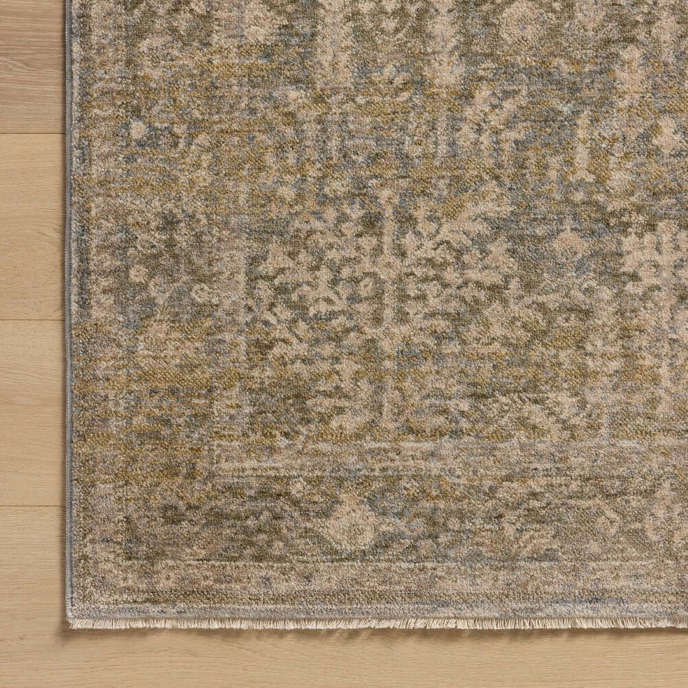 Magnolia Home Junie 2&#39; x 3&#39; Moss and Natural Area Rug, , large