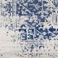Surya Harput HAP-1021 6"7" x 9" Oval Blue, Gray and Beige Area Rug, , large