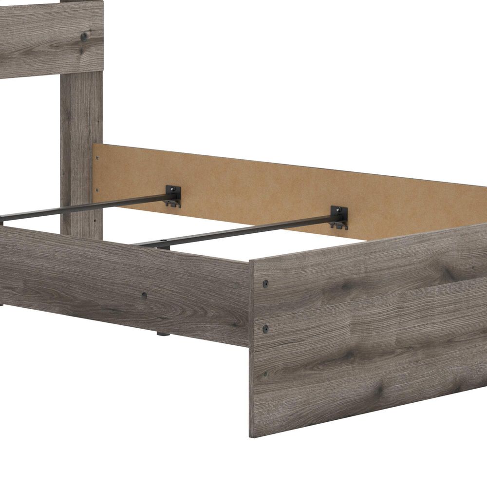 Ashley Graystorm Full Panel Bed in Brown Gray, , large