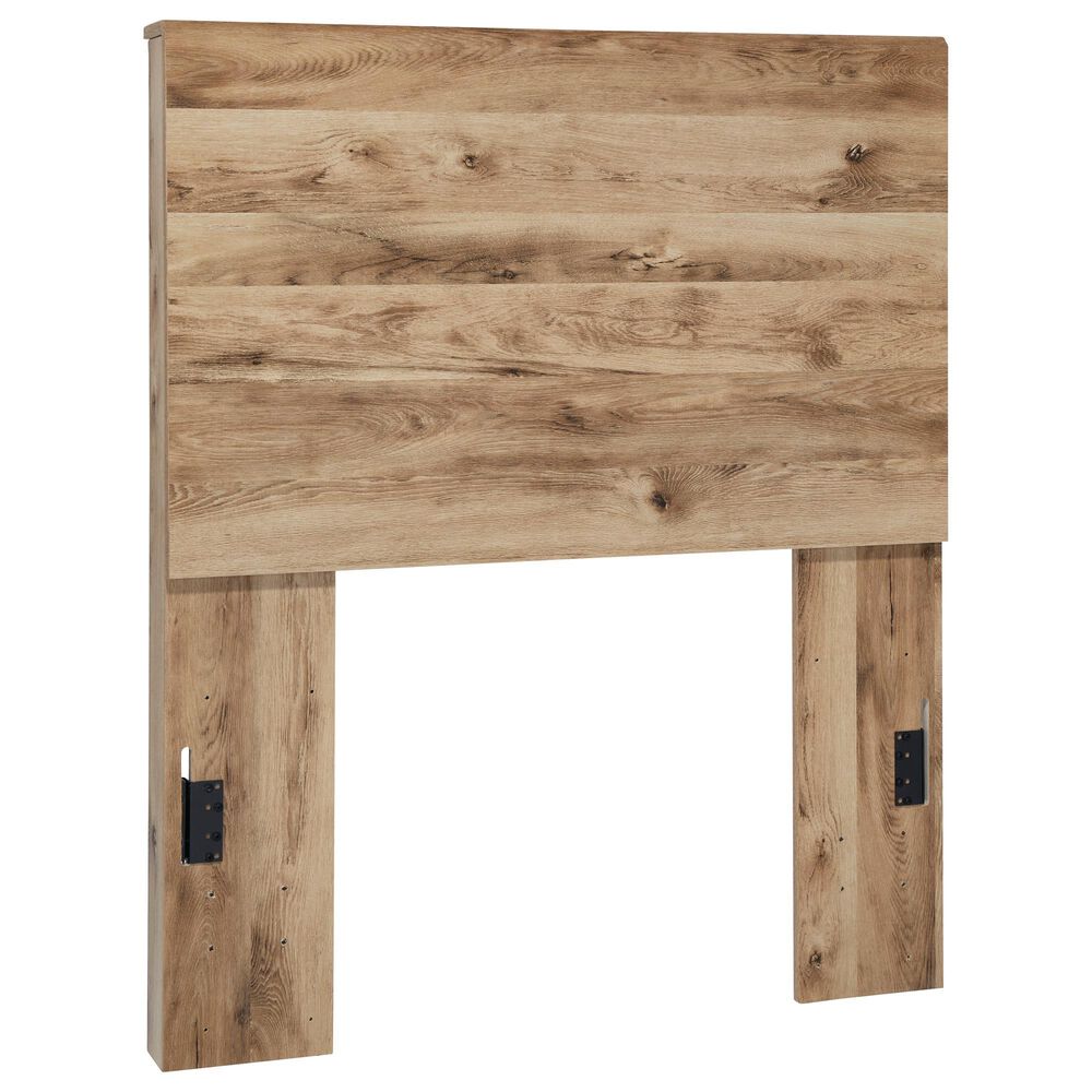 Ashley Hyanna Twin Panel Headboard in Golden Rustic, , large
