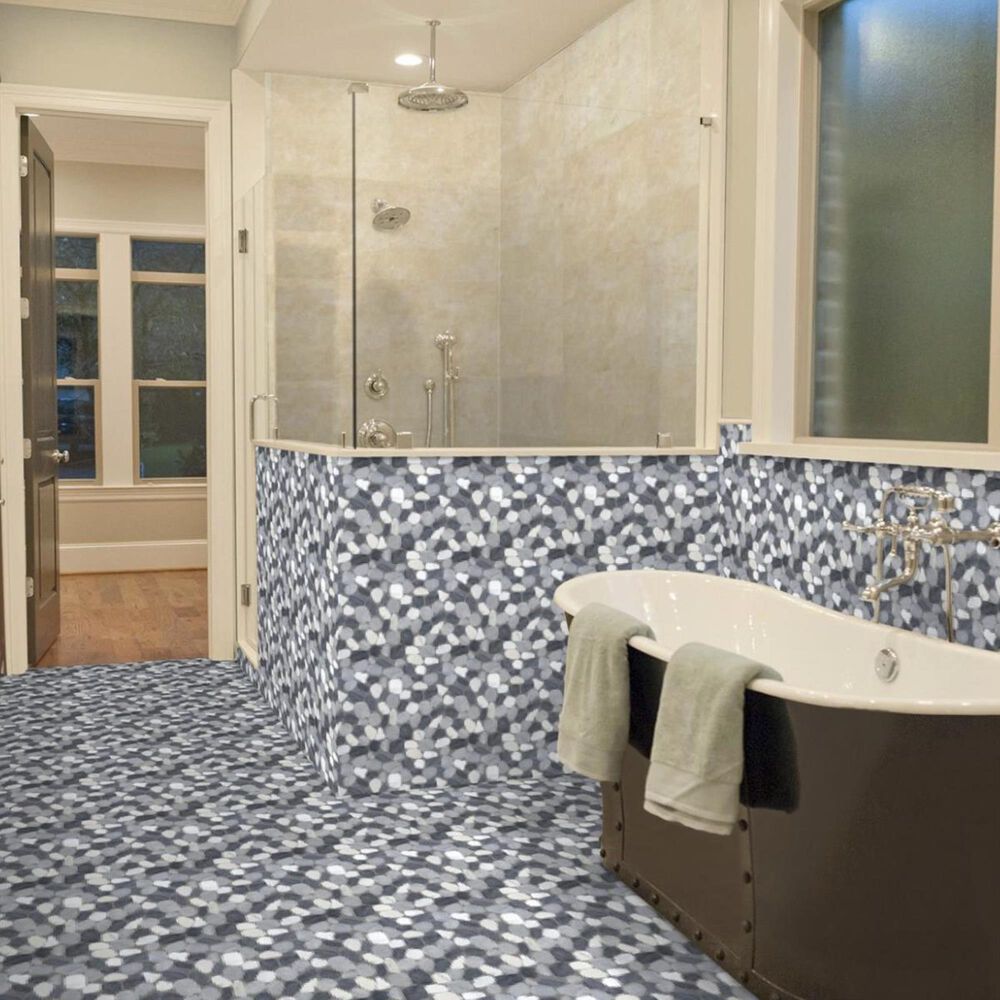 Emser Cultura Spring 12" x 12" Natural Stone Mosaic Sheet, , large