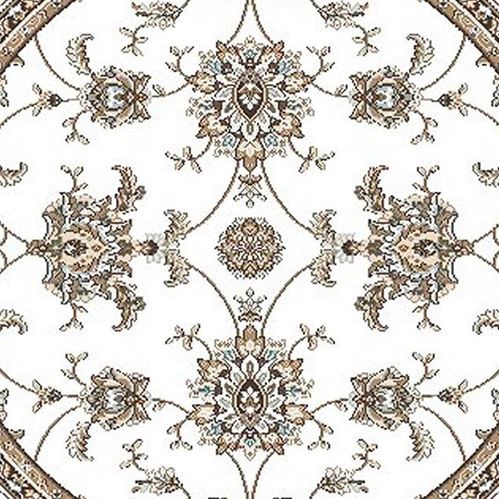 Radici USA Pisa 1780 7&#39;10&quot; Round Bone Area Rug, , large