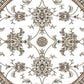 Radici USA Pisa 1780 7"10" Round Bone Area Rug, , large
