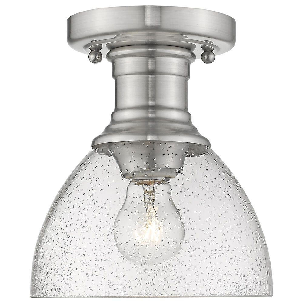 Golden Lighting Hines Semi-Flush in Pewter, , large