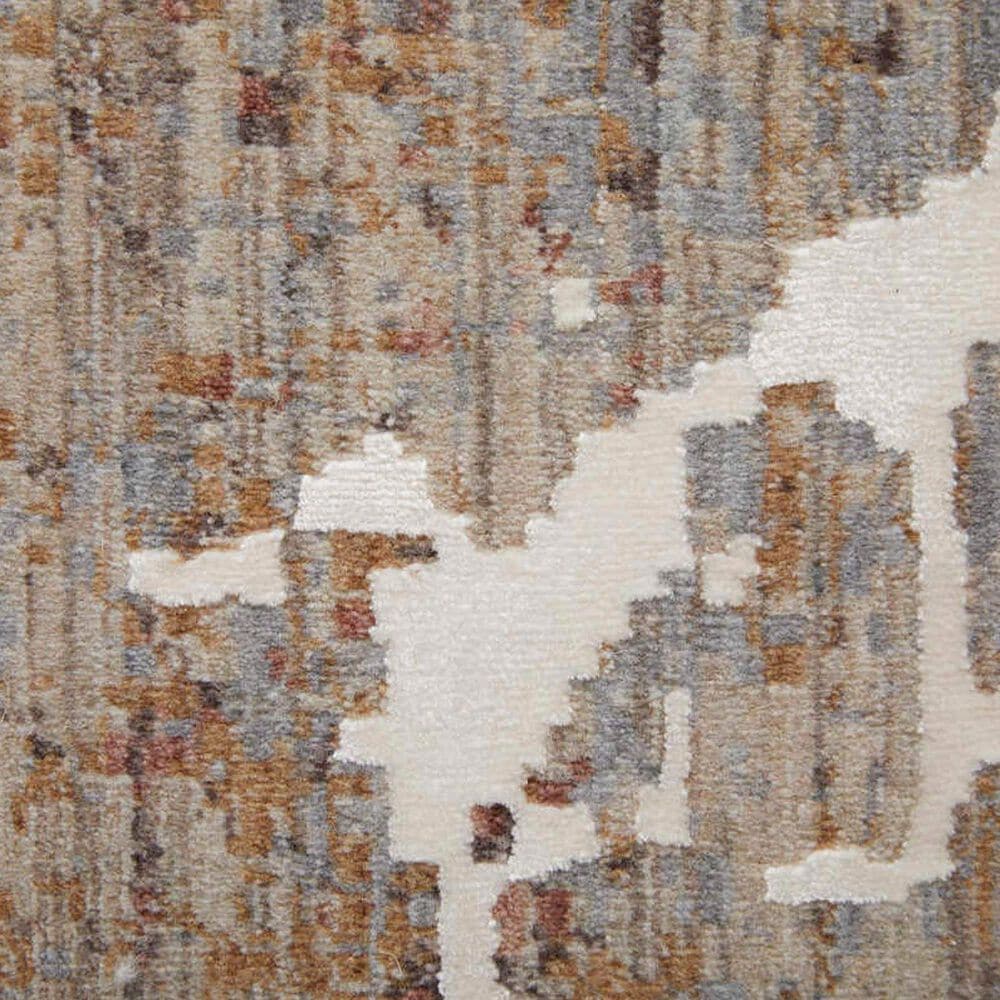 Feizy Pryor Ivory and Multicolor 12" x 15" Area Rug, , large