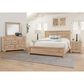 Viceray Collections Cool Rustic King Panel Plank Bed in Clear Maple, , large