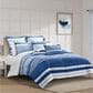 Royal Court Carson 3-Piece King/California King Comforter Set in Blue and White, , large