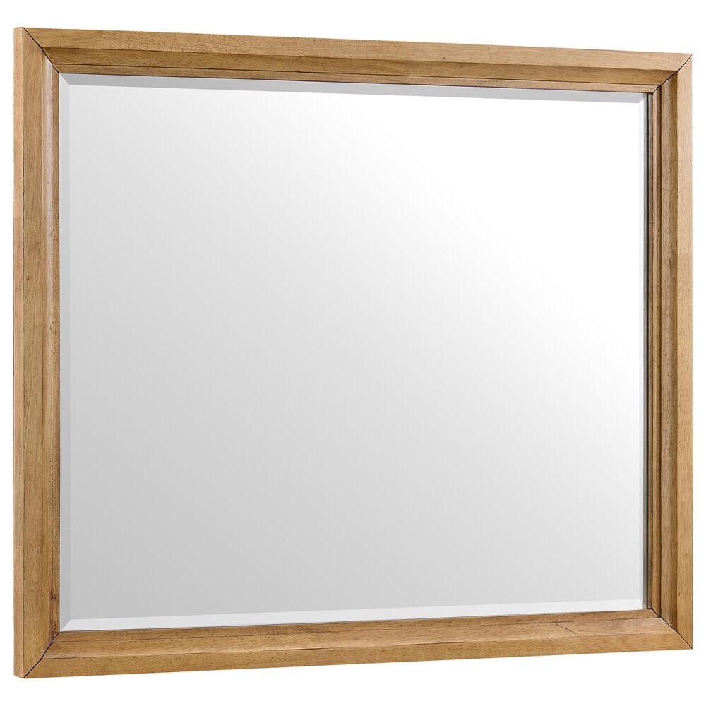 Hawthorne Furniture Newport 8-Drawer Dresser with Mirror in Natural Oak and Black, , large