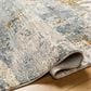 Surya Dresden Taupe, Off-White, Deep Teal, Dusty Sage, Ink Blue, Mustard and Light Gray 12" x 15" Area Rug, , large