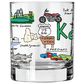 1 Brilliant Gift Wanderer Kansas 11 Oz Whiskey Glass, , large