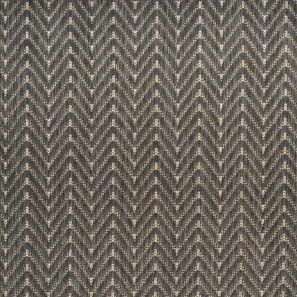 Nourison Horizon HOZ02 Charcoal 2&#39; x 6&#39; Indoor/Outdoor Runner, , large