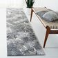 Safavieh Cyrus Shag CYR114G 2"2" x 9" Grey and Beige Runner, , large
