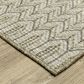 Oriental Weavers Tortuga TR09A 1"10" x 7"6" Beige and Black Runner, , large