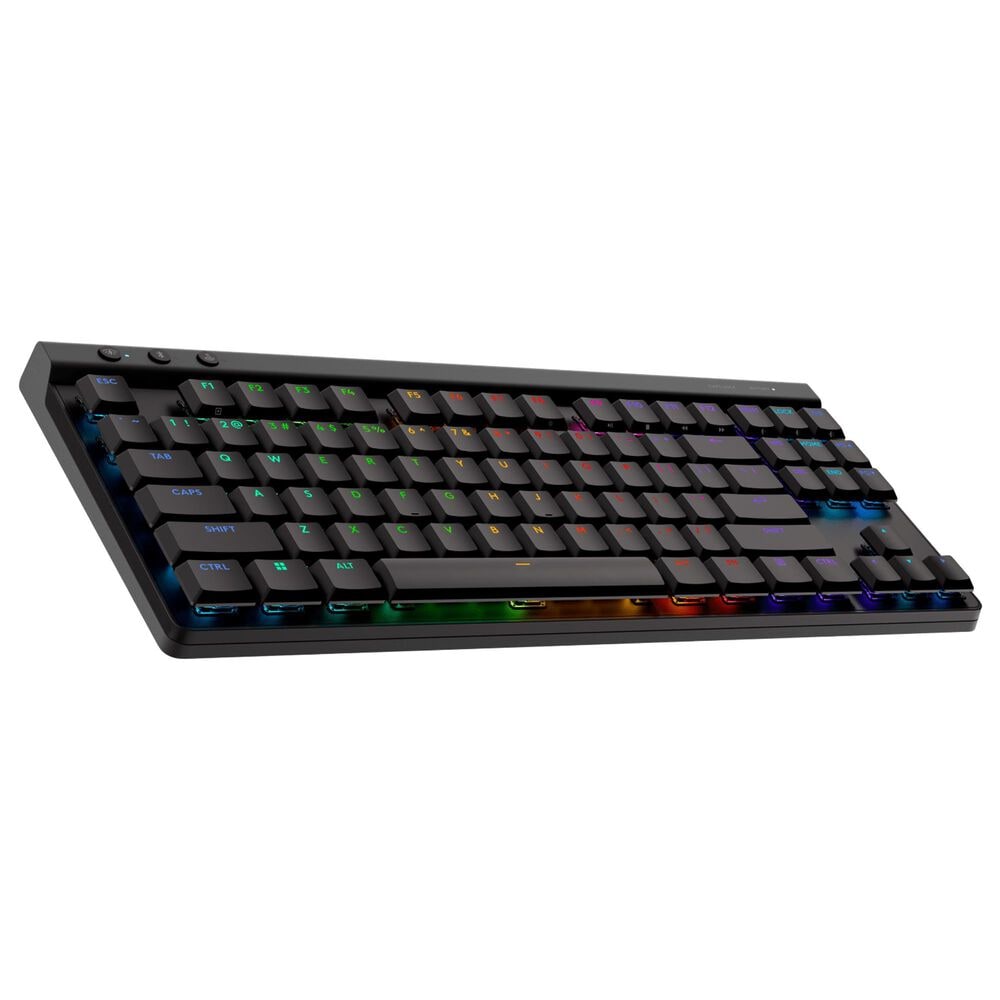 Logitech Lightspeed Gaming Keyboard Blk, , large
