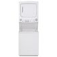 GE Appliances 27" Spacemaker Stack Washer With Electric Dryer in White, , large