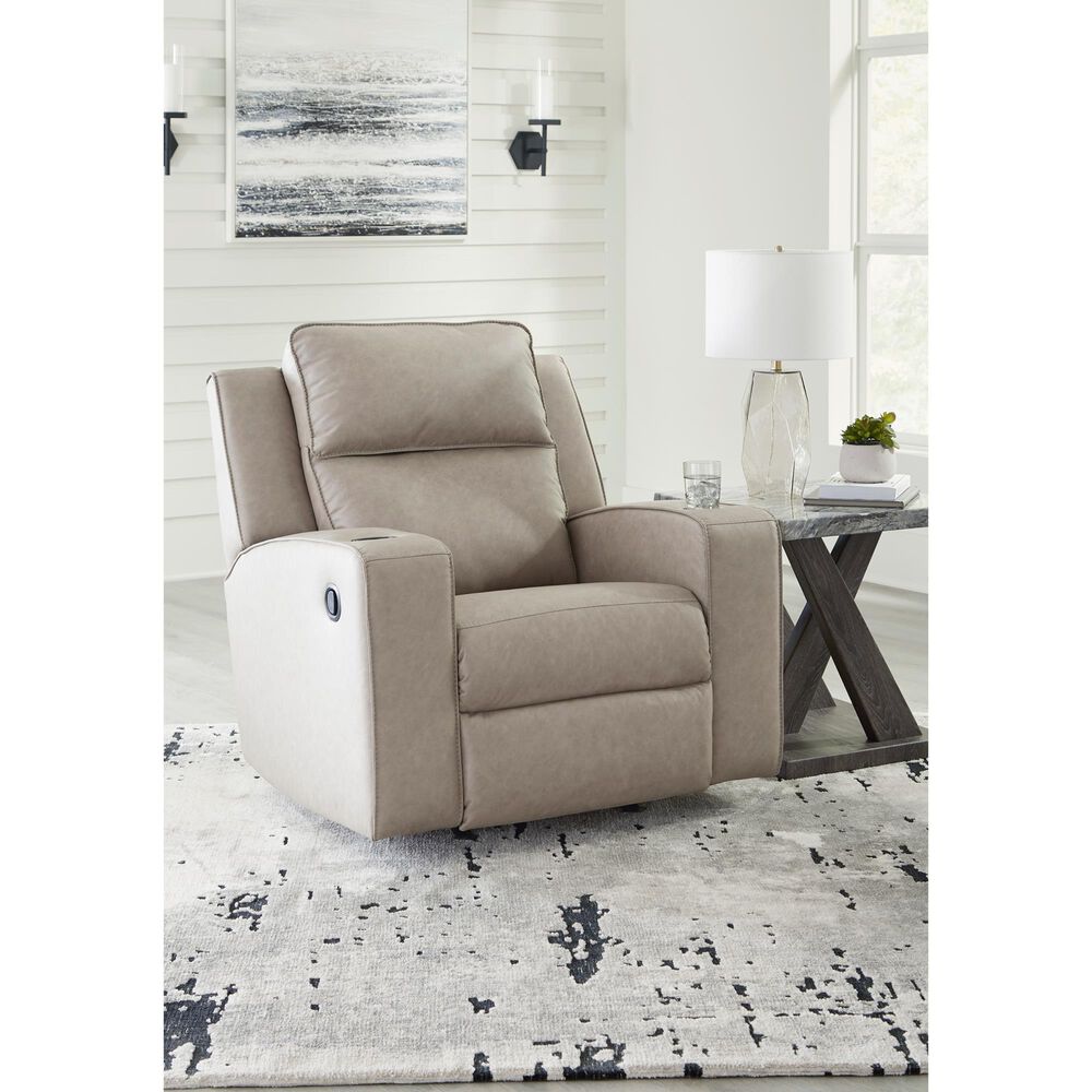 Ashley Lavenhorne Manual Recliners in Pebble, , large