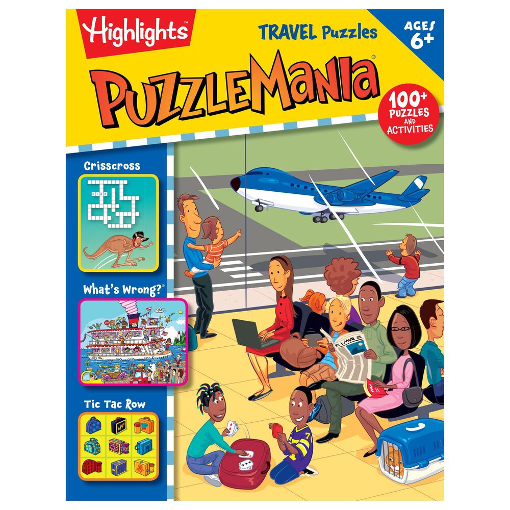 Random House Travel Puzzles Puzzle Mania, , large