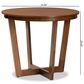 Baxton Studio Alayna Dining Table in Walnut Brown - Table Only, , large