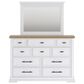 Ashley 3-Piece Queen Bedroom Set in White and Natural, , large
