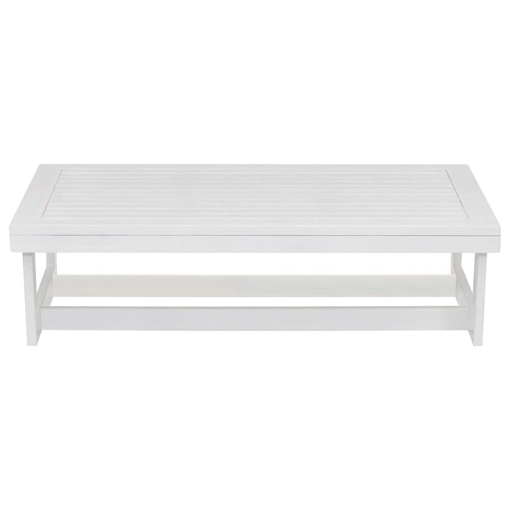 Linon Home Decor Silbury Cocktail Table in White, , large