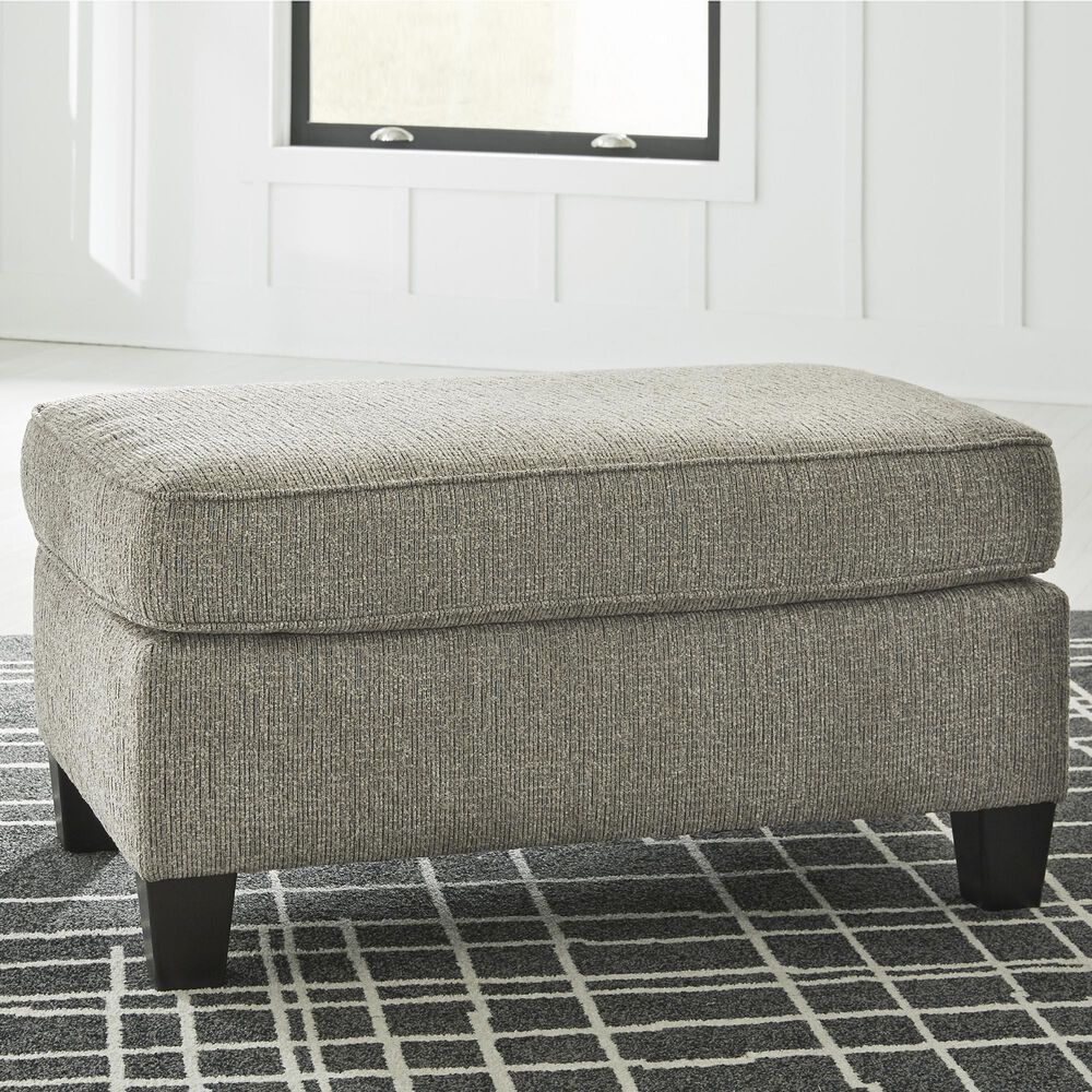 Signature Design by Ashley Barnesley Ottoman in Platinum, , large