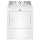 Maytag 7 Cu. Ft. Front Load Electric Dryer with Pet Pro Option in White, , large