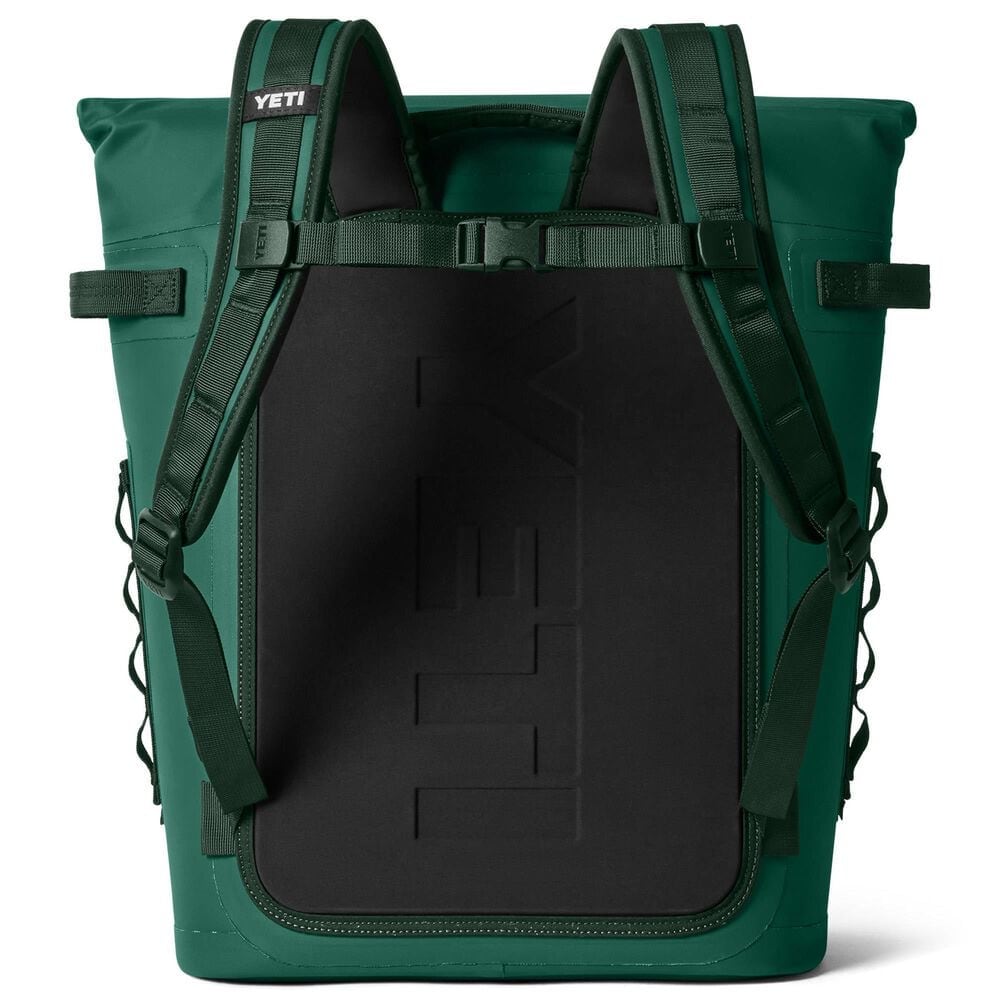 YETI Hopper M20 Backpack Soft Cooler in Black Forest Green, , large
