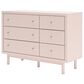 Ashley Wistenpine 6-Drawer Dresser in Blush, , large
