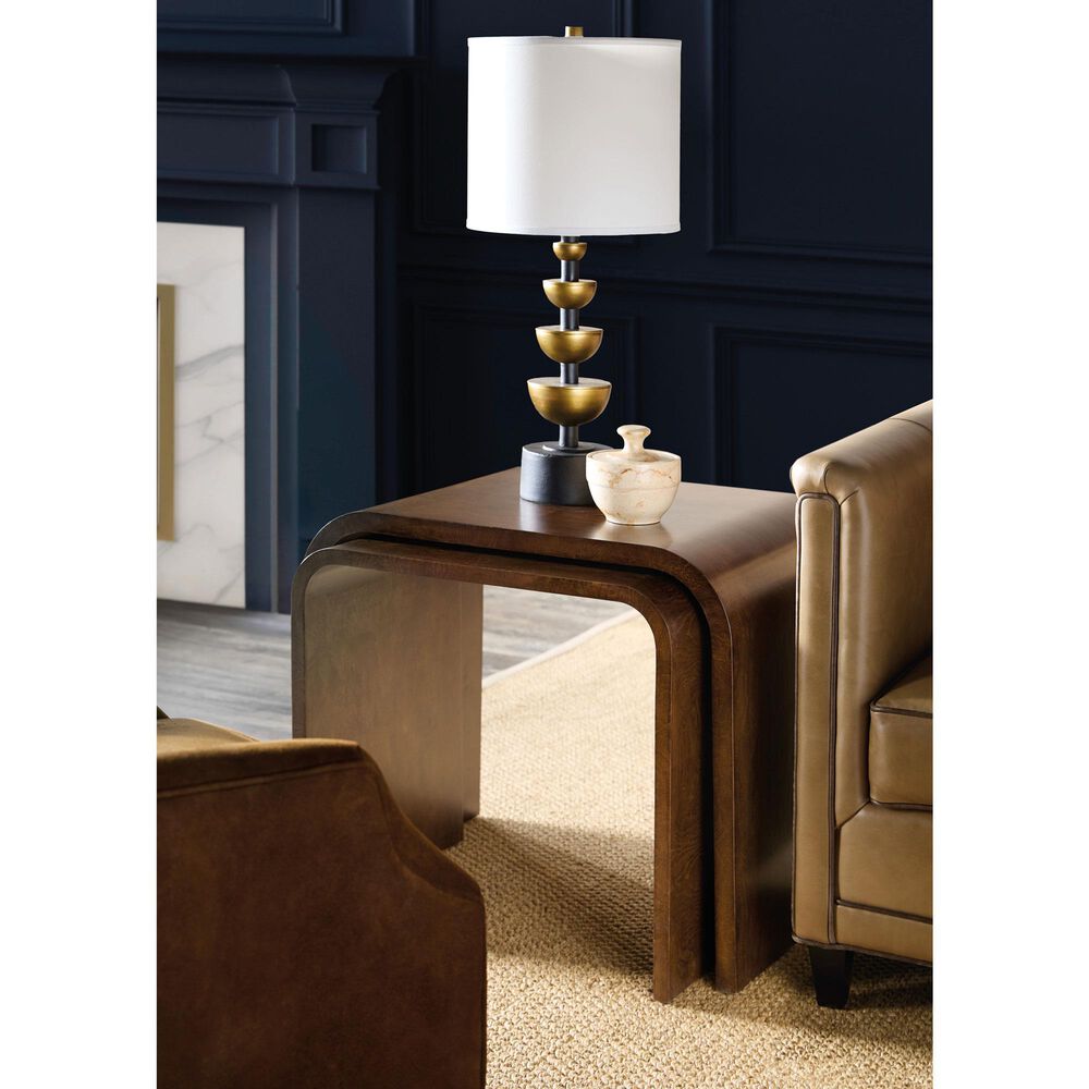 Hooker Furniture Archives 2-Piece Nesting Table Set in Classic Walnut, , large