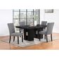 Global Furniture USA Upholstered Dining Side Chair in Grey Fabric, , large