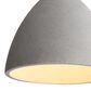 Golden Lighting Aethera 7" 1-Light LED Pendant in Grey, , large